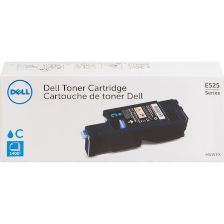 Dell Dell Original Standard Yield Laser Toner Cartridge - Cyan - 1 / Pack - 1400 Pages 593BBJU